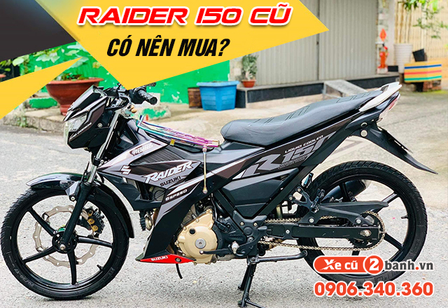 Giá xe máy Suzuki RAIDER FI 150 mới nhất tháng 052023