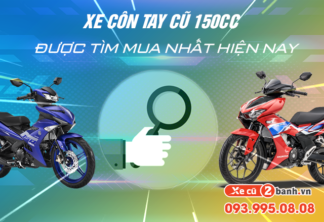 Đâu là xe côn tay 150 cc mạnh nhất Việt Nam