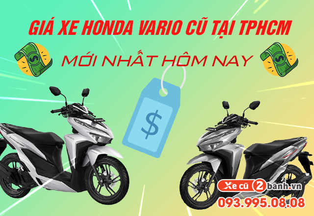 Bảng giá xe Honda Vario 2023 tại thị trường Việt Nam