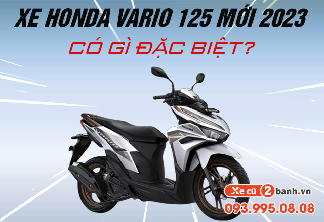 Xe máy Honda Vario 125cc eSP bảng giá 22023