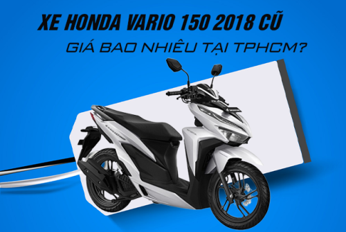 Xe Honda Vario 150 năm 2018 có giấy tờ đầy đủ và chính chủ không?
