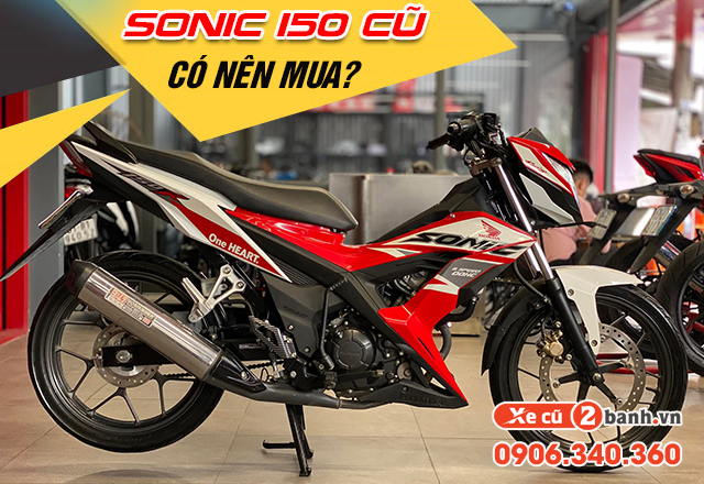 Có nên mua xe sonic 150 cũ không mua ở đâu uy tín tphcm - 1