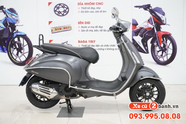 Vespa sprint 125 2018 iget abs màu xám - 1