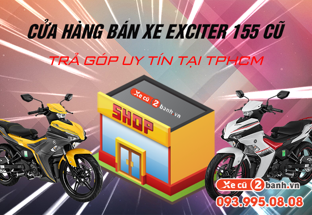 Cửa hàng bán xe exciter 155 cũ trả góp tại tphcm uy tín giá tốt - 1
