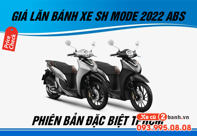 Giá lăn bánh xe sh mode 2022 abs bản đặc biệt tại tphcm giá bao nhiêu - 1